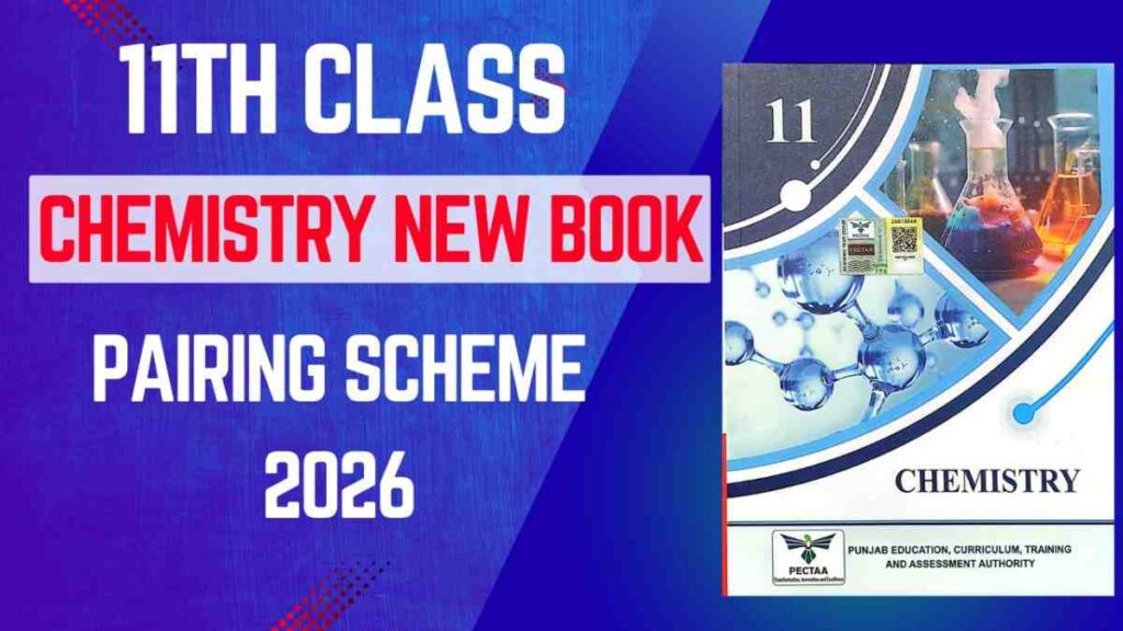 11th Class Chemistry Pairing Scheme 2026