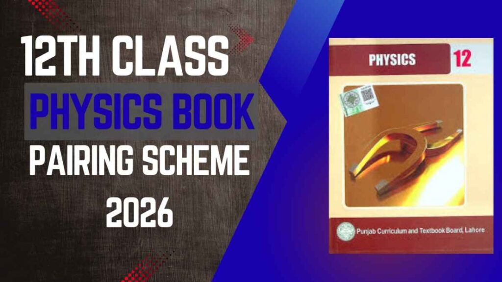 2nd Year Physics Pairing Scheme 2026
