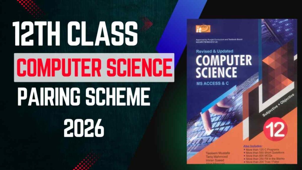 2nd Year Computer Pairing Scheme 2026
