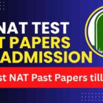 IUB NAT past papers