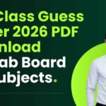 9th Class Guess Paper 2026 PDF Download | Punjab Board All Subjects