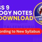 Class 9 Biology Notes pdf