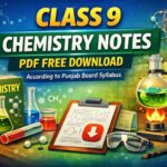 Class 9 Chemistry Notes
