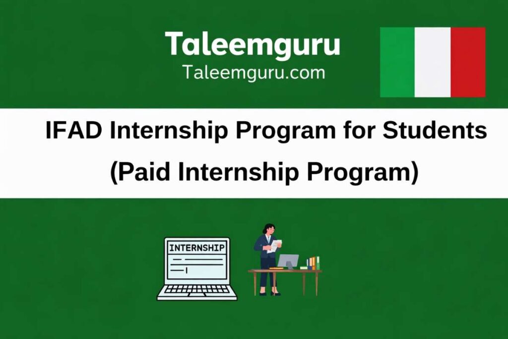IFAD Internship Program 2026