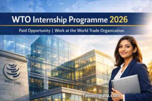 WTO Internship Programme 2026